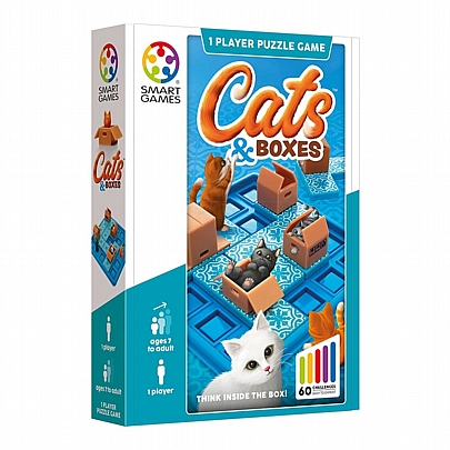 Cats & Boxes (60 Challenges) - Smart Games