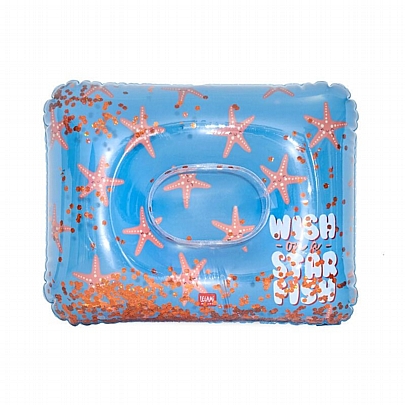 Φουσκωτό μαξιλάρι θαλάσσης - Starfish Glitter (45x36εκ.) - Legami
