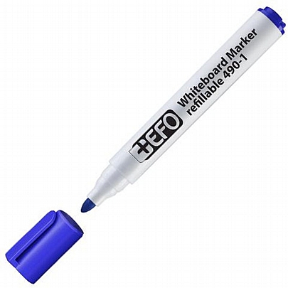 Μαρκαδόρος ασπροπίνακα επαναγεμιζόμενος - Μπλε (2-3mm) - +Efo 490