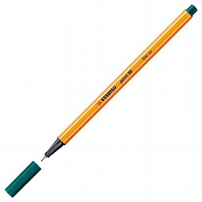 Στυλό μαρκαδοράκι - Pine Green (0.4mm) - Stabilo Point 88
