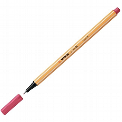 Στυλό μαρκαδοράκι - Strawberry Red (0.4mm) - Stabilo Point 88