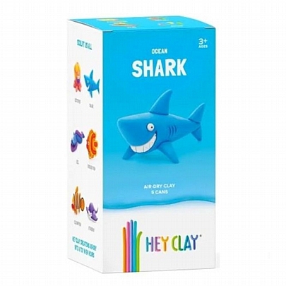 Κατασκευές από Πηλό (Air Dry) - Ocean Shark - Hey Clay