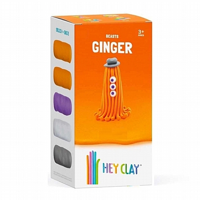 Κατασκευές από Πηλό (Air Dry) - Beast Ginger - Hey Clay