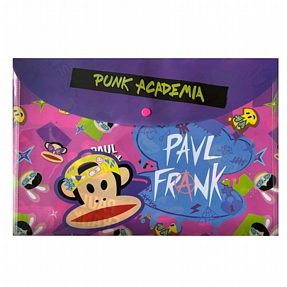 Φάκελος με κουμπί - Punk (Α4) - Paul Frank