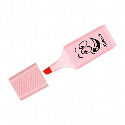 Μαρκαδόρος υπογραμμίσεως mini - Pastel Ροζ (1-4.5mm) - Luxor Faces