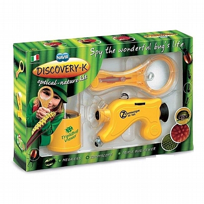 Σετ εξερευνητή Mικροσκόπιο, Eντομοσκόπιο & Mεγεθυντικός φακός - Navir