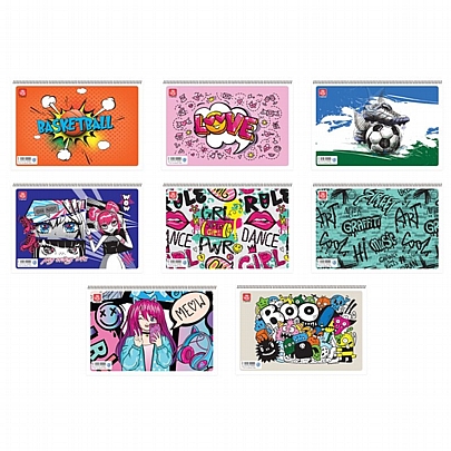 Μπλοκ ζωγραφικής σπιράλ A4 - Special (80Φ.) - Typotrust