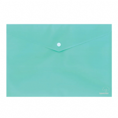 Φάκελος με κουμπί - Pastel Πράσινο (Α4) - Typotrust