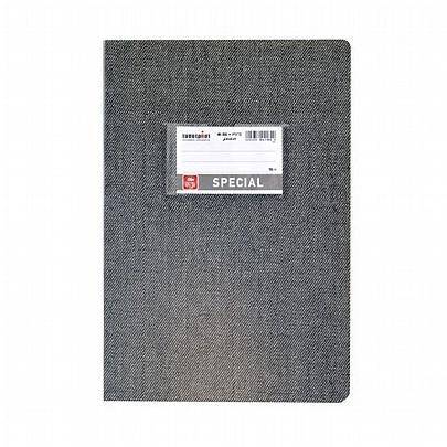 Τετράδιο Ριγέ Β5 - Γκρι (50Φ./70gr) - Special Jean