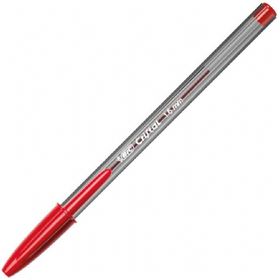 Στυλό Διαρκείας - Κόκκινο (1.6mm) - Bic Cristal