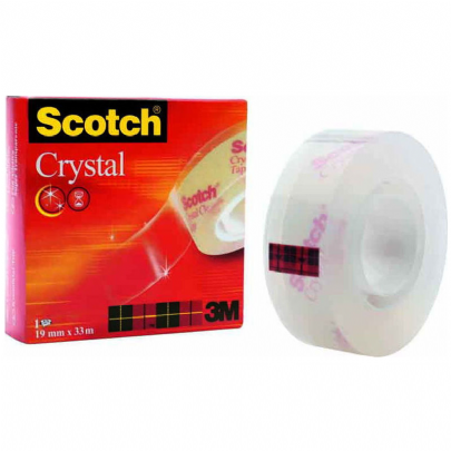 Σελοτέιπ αόρατο (19mmx33m) - Scotch Crystal 600