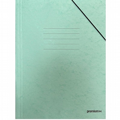Χάρτινος φάκελος με λάστιχο - Pastel Πράσινο (25x35) - A&G