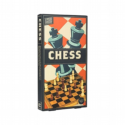Vintage Ξύλινο Σκάκι - Professor Puzzle