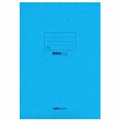 Τετράδιο Ριγέ Γραφής Α4 - Γαλάζιο (40Φ./80gr) - Salkopaper