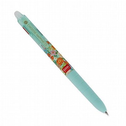 Στυλό που σβήνει 3 Χρωμάτων - Flowers (0.5mm) - Legami