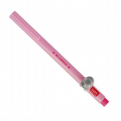 Στυλό Gel Kitty - Ροζ (0.5mm) - Legami