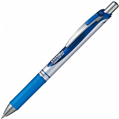 Στυλό Gel - Μπλε (0.7mm) - Pentel Metal Tip