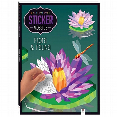 Kaleidoscope Sticker Mosaic: Flora & Fauna (Βιβλίο με αυτοκόλλητα)