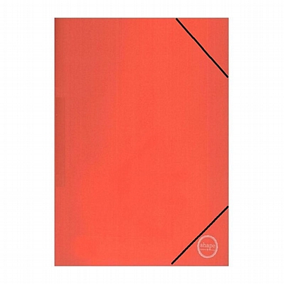 Κουτί με λάστιχο - Πορτοκαλί (25x35x3) - Shape