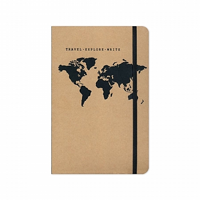 Σημειωματάριο Ταξιδιού - Travel, Explore, Write (14x21) - Adbook
