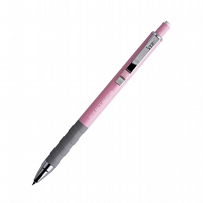 Μηχανικό μολύβι με γόμα - Ροζ (0.7mm) - Serve Steps