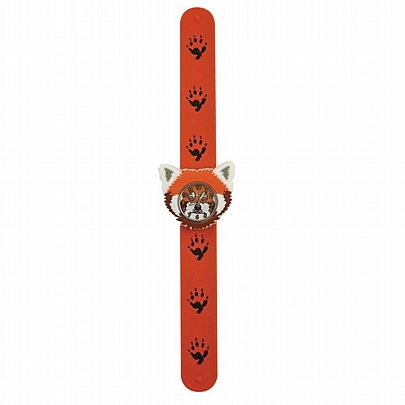 Παιδικό ρολόι χειρός Snap βραχιόλι (Πορτοκαλί) - Red Panda - Keycraft