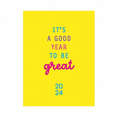 Ημερήσιο Ημερολόγιο 2024: It's a good year to be a great (12x16) - Εκδόσεις Μίνωας