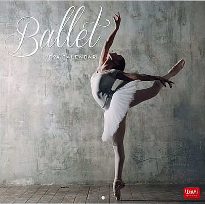 Μηνιαίο Ημερολόγιο Τοίχου 2024 - Ballet (30x29) - Legami