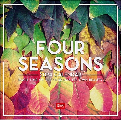 Μηνιαίο Ημερολόγιο Τοίχου 2024 - Four Seasons (30x29) - Legami