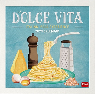 Μηνιαίο Ημερολόγιο Τοίχου 2024 - La Dolce Vita (30x29) - Legami