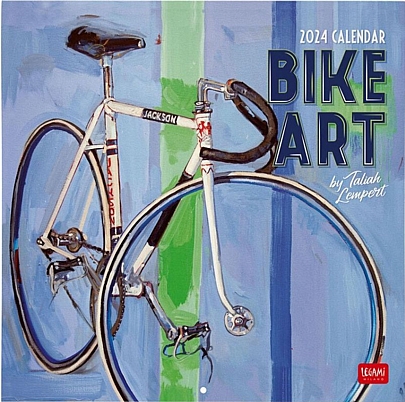 Μηνιαίο Ημερολόγιο Τοίχου 2024 - Bike a art (30x29) - Legami