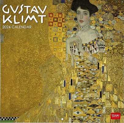 Μηνιαίο Ημερολόγιο Τοίχου 2024 - Gustav Klimt (30x29) - Legami