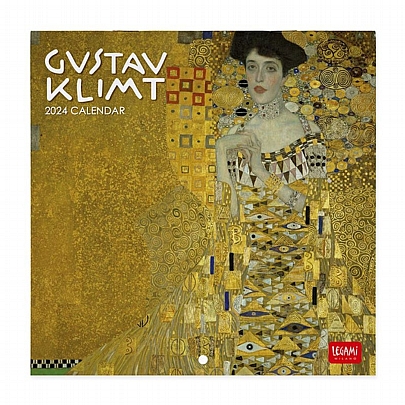 Μηνιαίο Ημερολόγιο Τοίχου 2024 - Gustav Klimt (18x18) - Legami