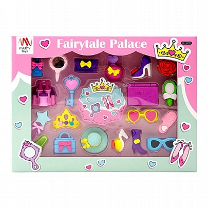 Σετ σβήστρες - Το Παλάτι τις Νεραΐδας (20τμχ.) - Qihao