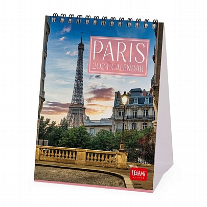 Μηνιαίο Επιτραπέζιο Ημερολόγιο 2024 Σπιράλ - Paris (12x14.5) - Legami