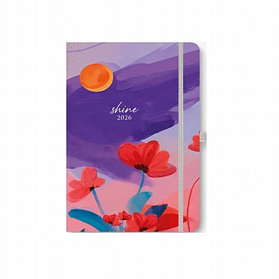 Ημερήσιο Ημερολόγιο με λάστιχο Free Dream 2026 - Breathe (12x17) - AdBook