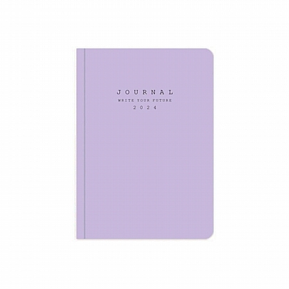 Ημερήσιο Ημερολόγιο Craft Journal 2024 - Lilac (12x17) - AdBook