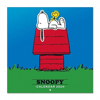 Μηνιαίο Ημερολόγιο Τοίχου 2024 - Snoopy (30x30) - Grupo Erik