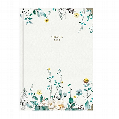 Ημερήσιο Ημερολόγιο Grace 2027 - Summer Flowers (17x25) - AdBook