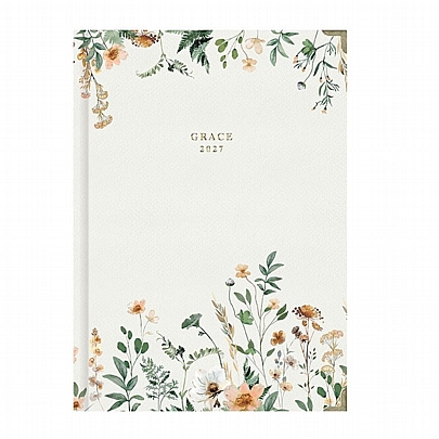 Ημερήσιο Ημερολόγιο Grace 2027 - Boho Flowers (17x25) - AdBook