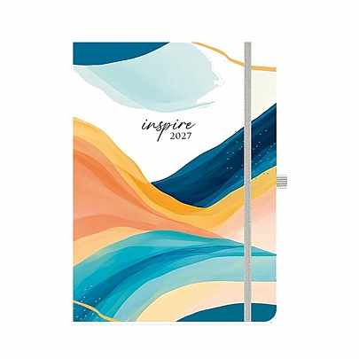 Ημερήσιο Ημερολόγιο με λάστιχο Free Dream 2027 - Inspire (14x21) - AdBook