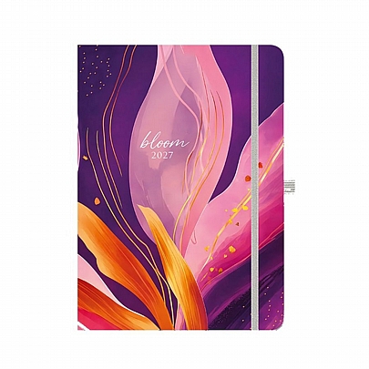 Ημερήσιο Ημερολόγιο με λάστιχο Free Dream 2027 - Bloom (14x21) - AdBook