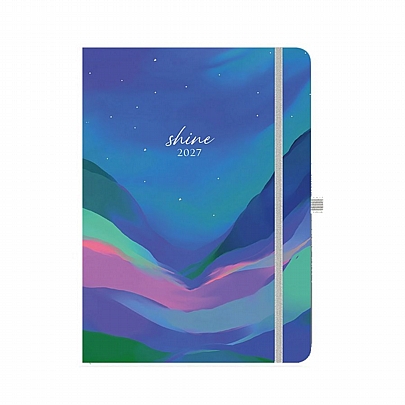 Ημερήσιο Ημερολόγιο με λάστιχο Free Dream 2027 - Shine (14x21) - AdBook
