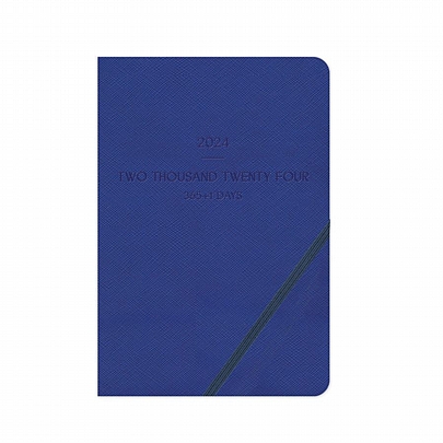 Εβδομαδιαίο Ημερολόγιο Lieve 2024 - Navy Blue (13x21) - AdBook