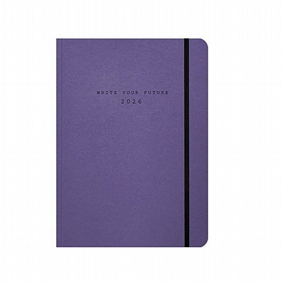 Ημερήσιο Ημερολόγιο με λάστιχο Eco Elastic 2026 - Violet (9x13) - AdBook Ημερήσιο Ημερολόγιο με λάστιχο Eco Elastic 2026 - Violet (9x13) - AdBook