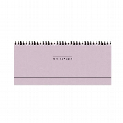 Εβδομαδιαίο Πλάγιο Ημερολόγιο & Πλάνο Σπιράλ 2026 - Planner Soft Beige (13.5x30.5) - AdBook Εβδομαδιαίο Πλάγιο Ημερολόγιο & Πλάνο Σπιράλ 2026 - Planner Soft Beige (13.5x30.5) - AdBook