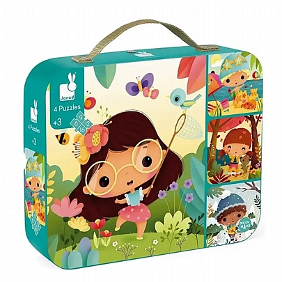 Παζλ - 4 Εποχές (6κ/9κ/12κ/16κ.) - Janod