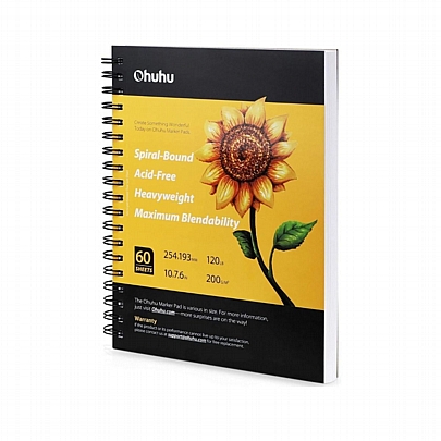 Square Marker Sketchbook (25.4x19.3) - Ohuhu