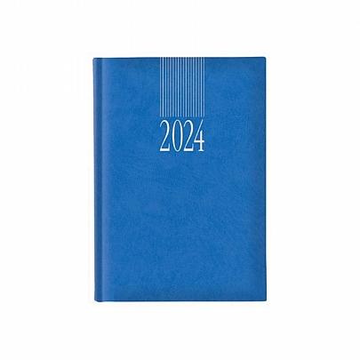 Ημερήσιο Ημερολόγιο Sidney 2024 - Γαλάζιο (11x16.5) - Theofylaktos