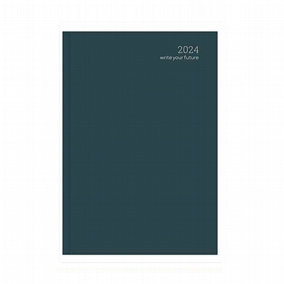 Ημερολόγιο Εβδομαδιαίο Simple Velvet Edition 2024 - Blue Navy (17x25) - AdBook